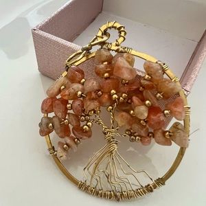 Crystal Tree of Life Pendant